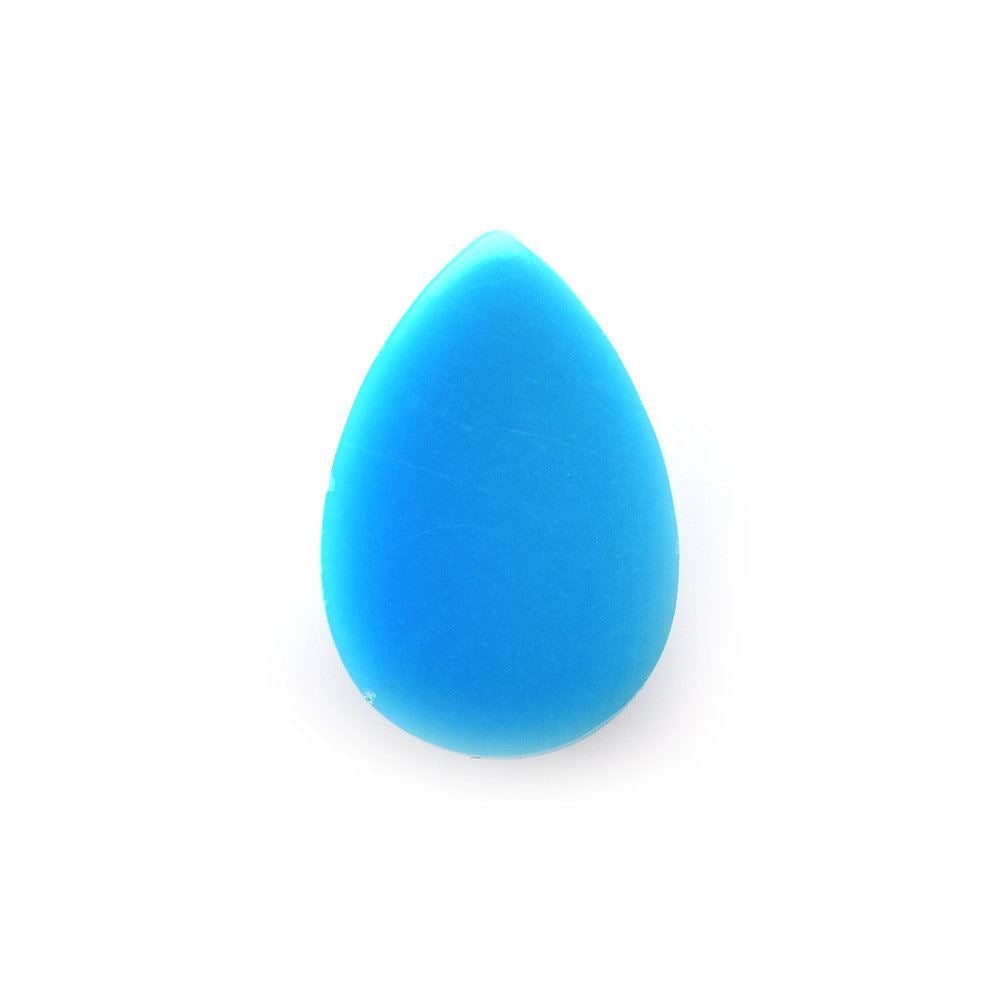 SLEEPING BEAUTY TURQUOISE PLAIN PEAR CAB (AAA/CLEAN) 9 X 6 MM 1.20 Cts.