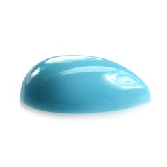 SLEEPING BEAUTY TURQUOISE PLAIN PEAR CAB (A/CLEAN) 12 X 8 MM 2.05 Cts.