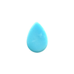 SLEEPING BEAUTY TURQUOISE PLAIN PEAR CAB (A/CLEAN) 6 X 4 MM 0.33 Cts.