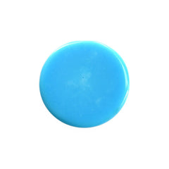 SLEEPING BEAUTY TURQUOISE PLAIN ROUND CAB (AAA/CLEAN) 9 MM 2.59 Cts.