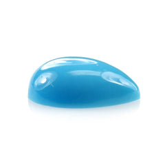 SLEEPING BEAUTY TURQUOISE PLAIN PEAR CAB (AAA/SI) 12.50 X 10.50 MM 3.59 Cts.