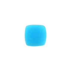 SLEEPING BEAUTY TURQUOISE PLAIN CUSHION CAB (BLUE GREEN/SPECIAL) (ANTIQUE) 4X4MM 0.31 Cts.