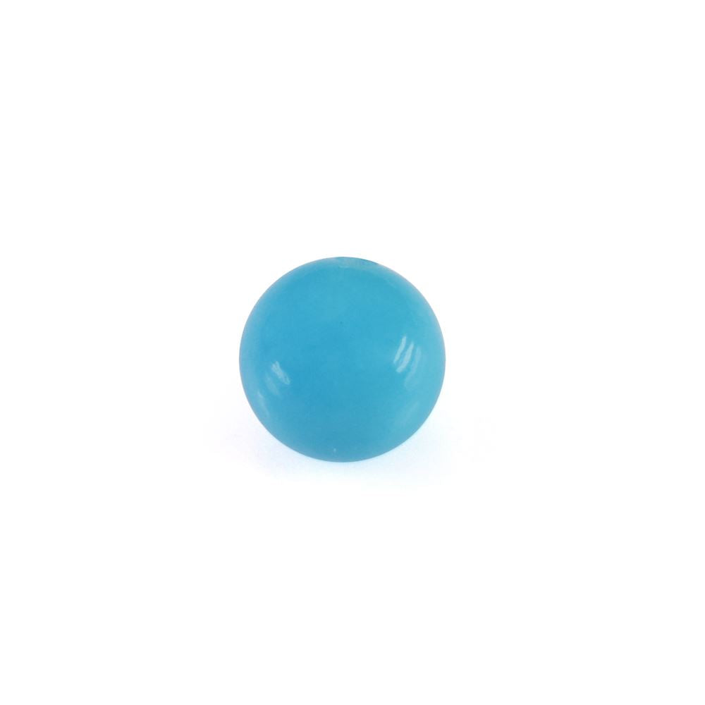 SLEEPING BEAUTY TURQUOISE PLAIN BALLS (HALF DRILL) 4MM 0.44 Cts.