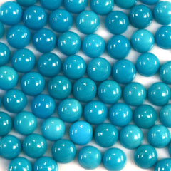 SLEEPING BEAUTY TURQUOISE ROUND CAB 5MM 0.55 Cts.
