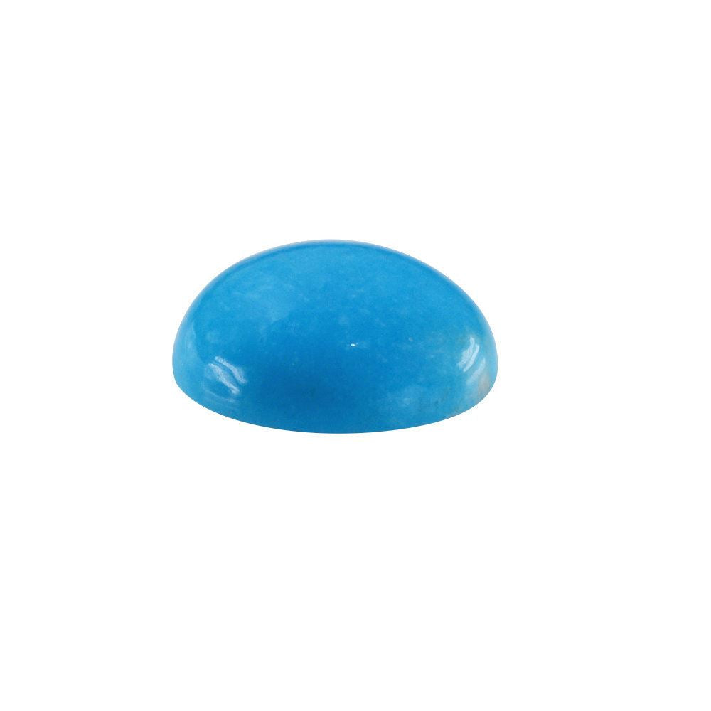 SLEEPING BEAUTY TURQUOISE ROUND CAB 10MM 2.87 Cts.