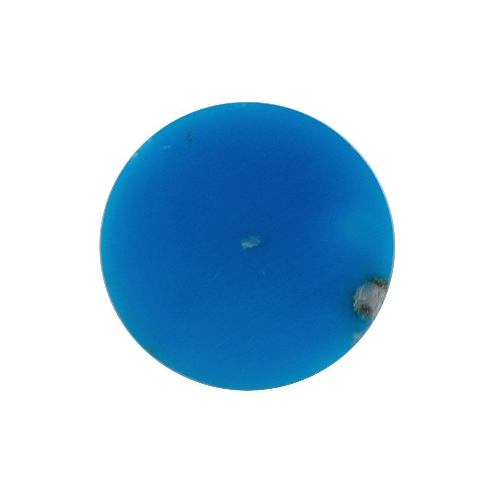 SLEEPING BEAUTY TURQUOISE ROUND CAB 13MM 5.60 Cts.