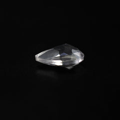 WHITE AQUAMARINE (LITE PINK) CUT PEAR 6x4MM 0.32 Cts.