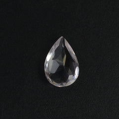 WHITE AQUAMARINE (LITE PINK) CUT PEAR 6x4MM 0.32 Cts.