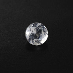 WHITE AQUAMARINE CUT ROUND (SI) 4MM 0.22 Cts.