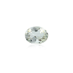 WHITE BERYL CUT OVAL (OFF WHITE)(SI) 8.00X6.00 MM 1.10 Cts.