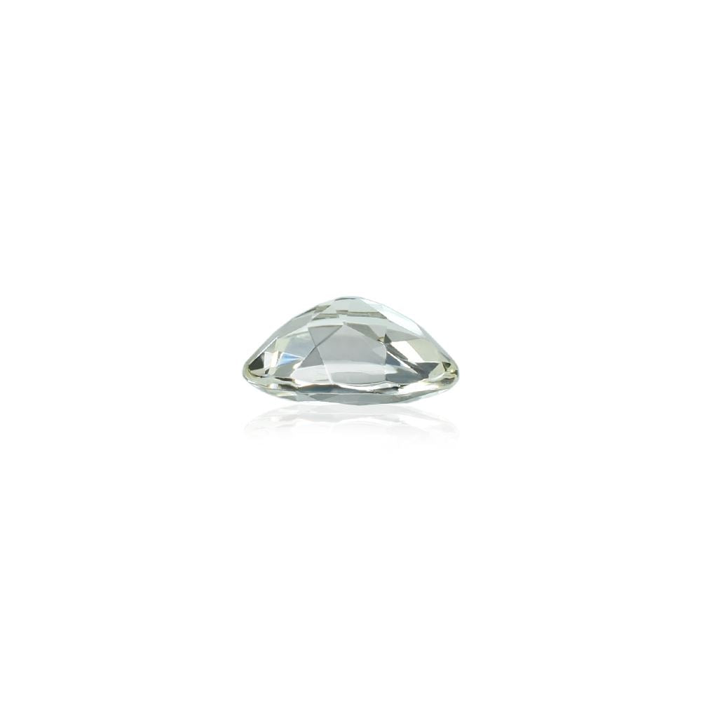 WHITE BERYL CUT OVAL (OFF WHITE)(SI) 8.00X6.00 MM 1.10 Cts.