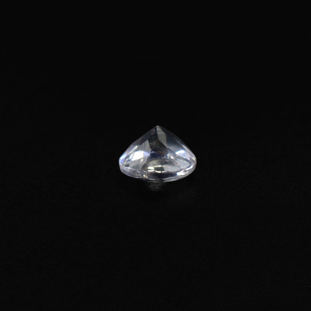 WHITE AQUAMARINE (LITE PINK) CUT ROUND 2.50MM 0.06 Cts.