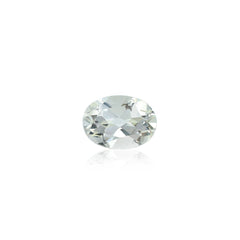 WHITE BERYL CUT OVAL (OFF WHITE) 7.00X5.00 MM 0.73 Cts.