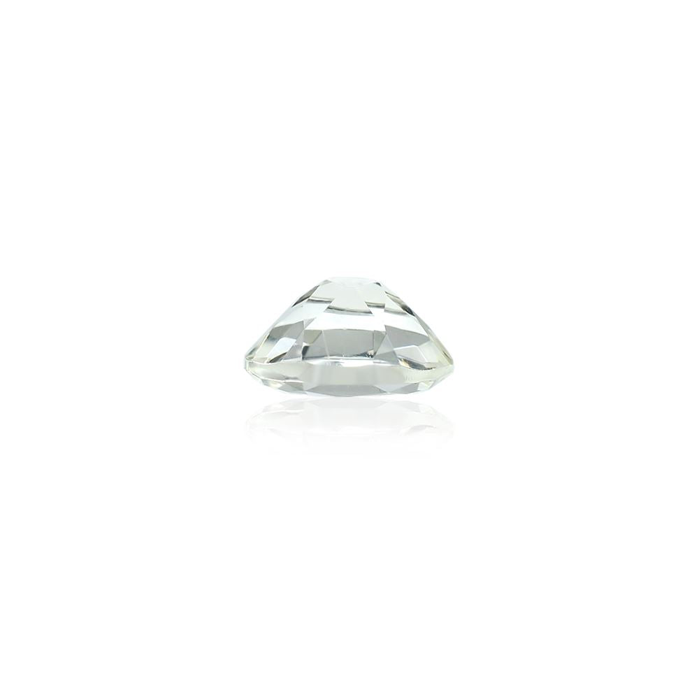 WHITE BERYL CUT OVAL (OFF WHITE) 7.00X5.00 MM 0.73 Cts.