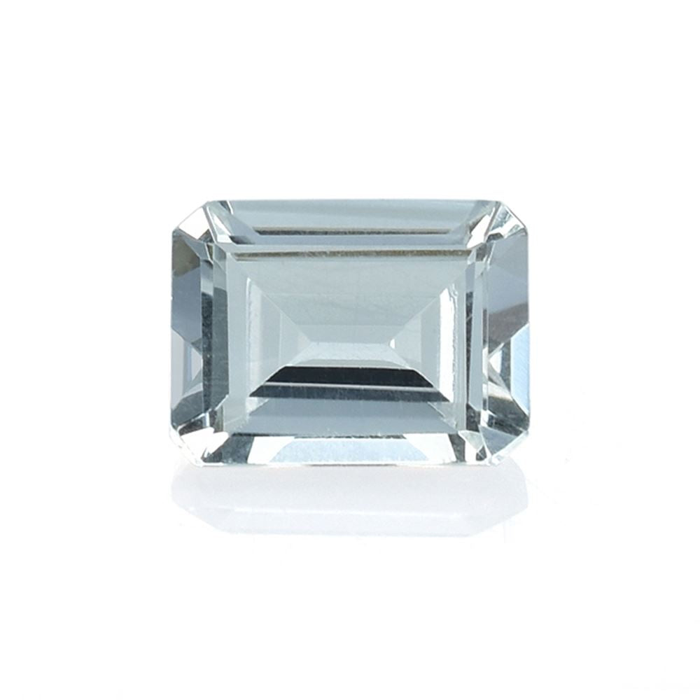WHITE BERYL CUT OCTAGON (OFF WHITE) 8.00X6.00 MM 1.45 Cts.