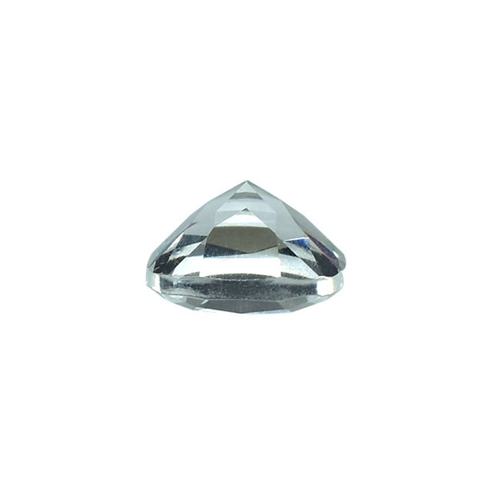 WHITE BERYL CUT CUSHION (OFF WHITE) 6.00X6.00 MM 0.95 Cts.