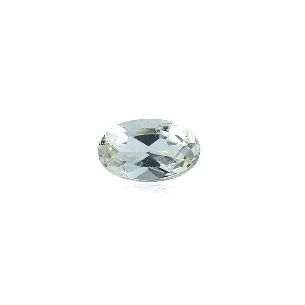 WHITE BERYL CUT OVAL (OFF WHITE) 5.00X3.00 MM 0.20 Cts.