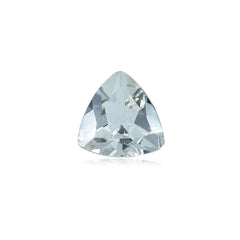 WHITE BERYL CUT TRILLION (OFF WHITE) 5.00X5.00 MM 0.35 Cts.