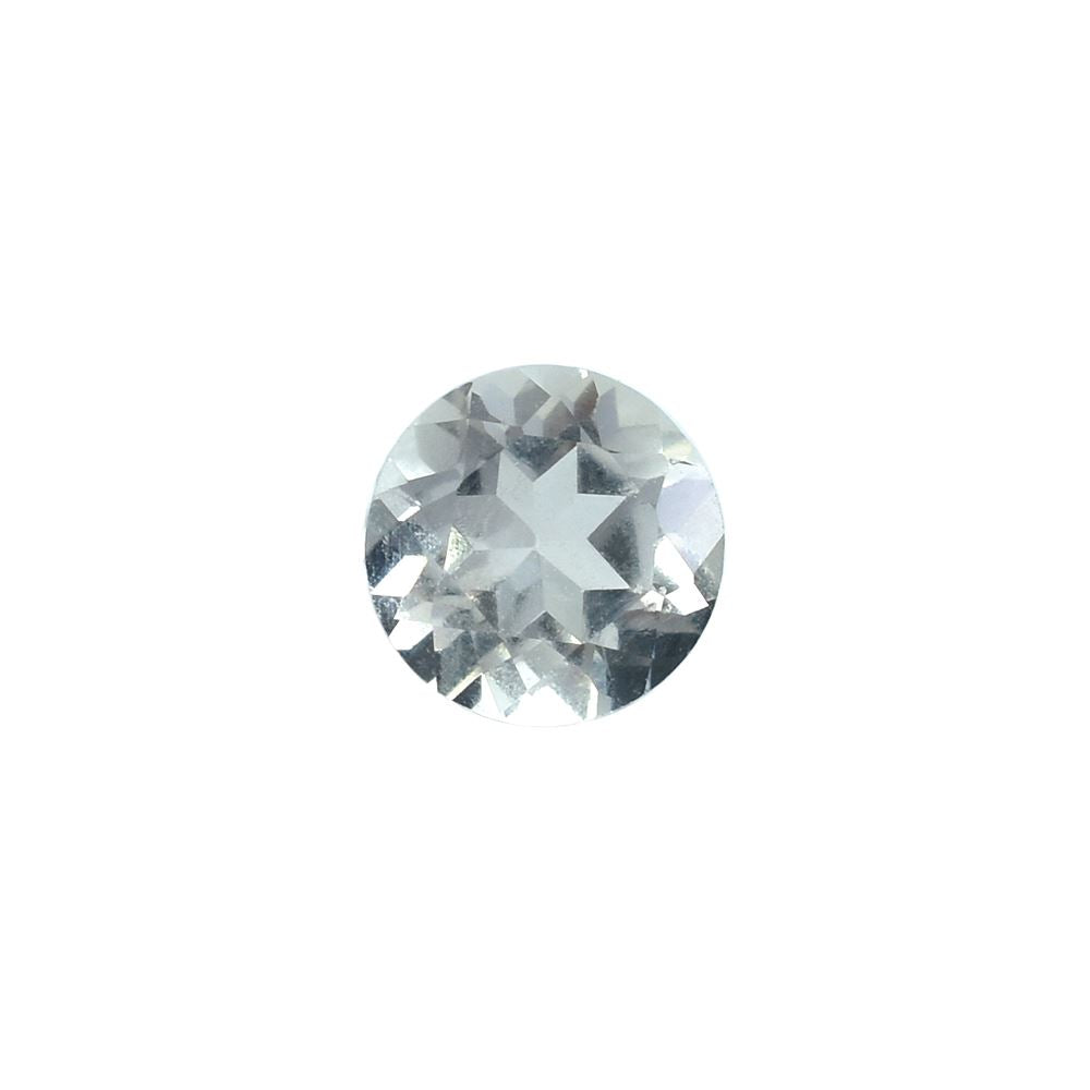 WHITE BERYL CUT ROUND (VERY LIITE) 5.00X5.00 MM 0.40 Cts.