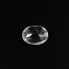 WHITE AQUAMARINE (LITE PINK) CUT OVAL 4X3MM 0.16 Cts.