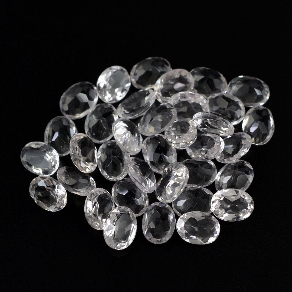 WHITE AQUAMARINE (LITE PINK) CUT OVAL 4X3MM 0.16 Cts.