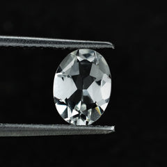 WHITE TOPAZ CUT OVAL 8.00X6.00 MM 1.43 Cts.