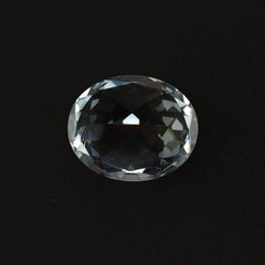 WHITE TOPAZ CUT OVAL 11.00X9.00 MM 4.35 Cts.
