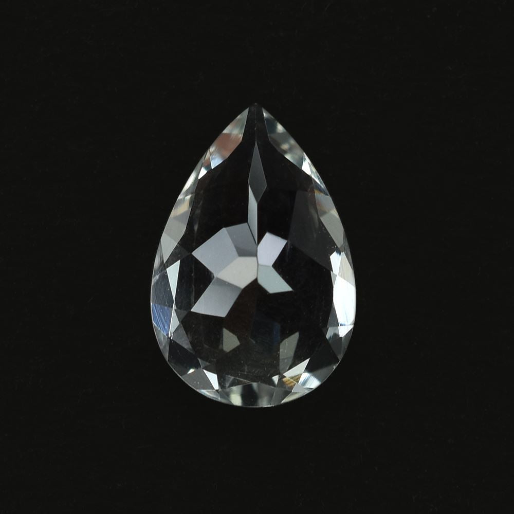 WHITE TOPAZ CUT PEAR 12.00X8.00 MM 3.43 Cts.