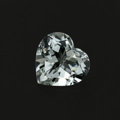 WHITE TOPAZ CUT HEART 9.00X9.00 MM 3.06 Cts.