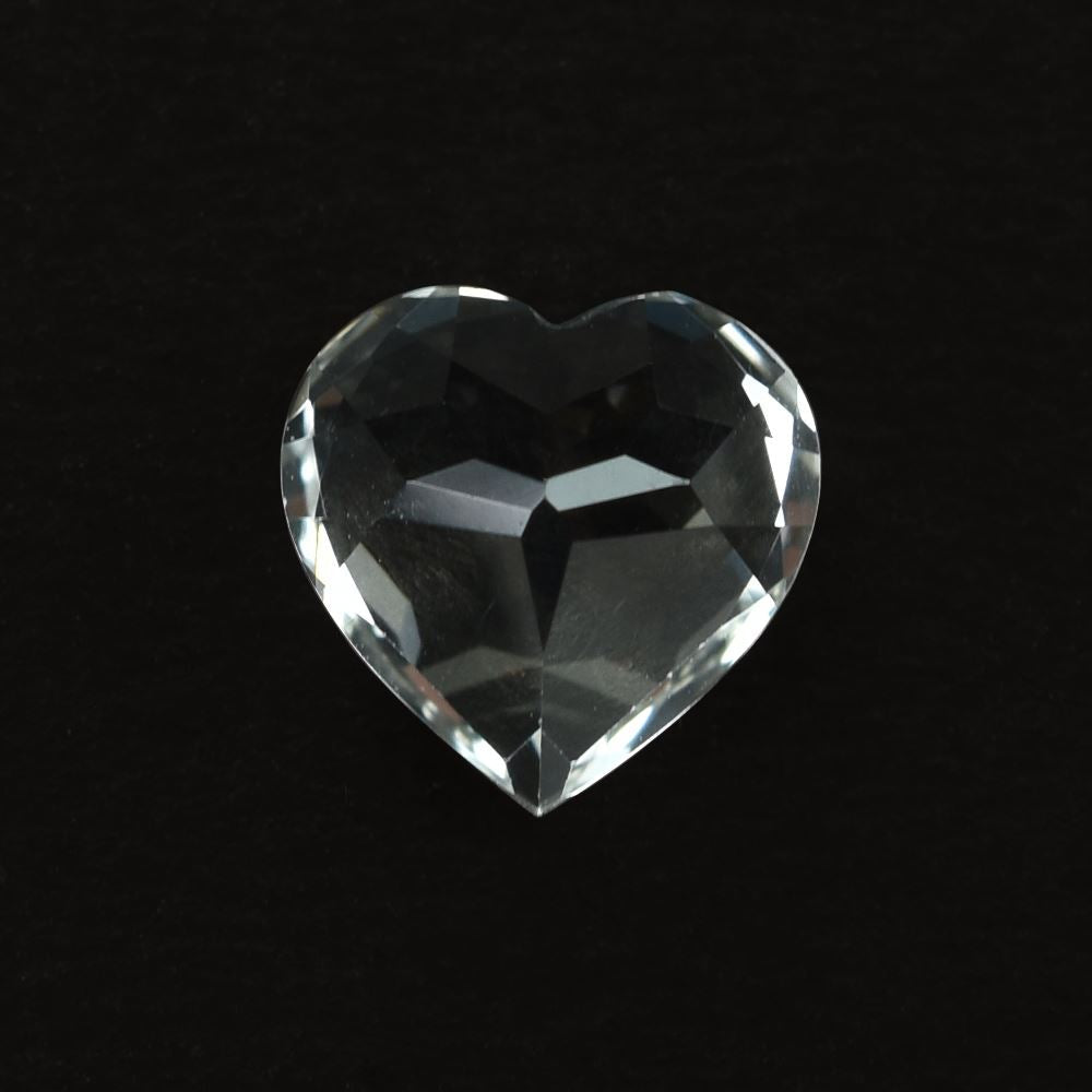 WHITE TOPAZ CUT HEART 9.00X9.00 MM 3.06 Cts.