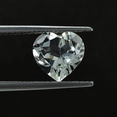 WHITE TOPAZ CUT HEART 9.00X9.00 MM 3.06 Cts.