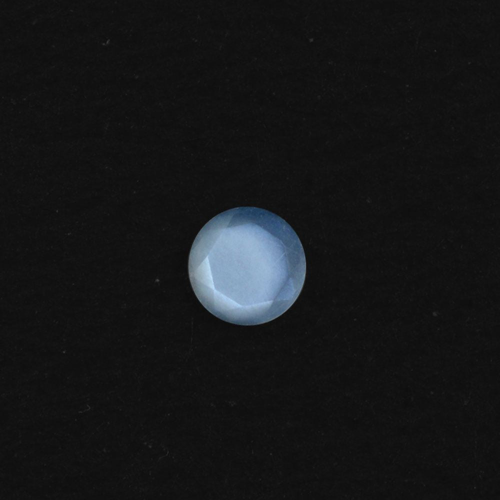 WHITE MOONSTONE TABLE CUT ROUND CAB 3MM 0.08 Cts.