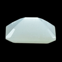 WHITE MOONSTONE (MILKY) STEP CUT OCTAGON 9.00X7.00 MM 2.04 Cts.