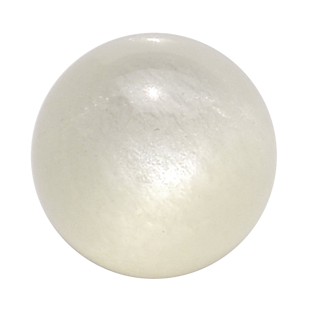 WHITE MOONSTONE (MILKY) PLAIN ROUND BALL 8.00X8.00 MM 3.38 Cts.