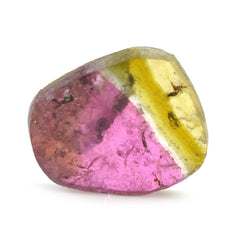 WATERMELON TOURMALINE SLICE 13X11MM 4.16 Cts.