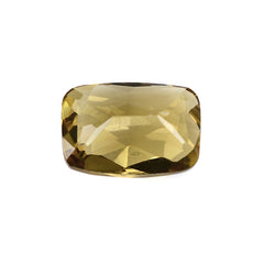 WHISKY QUARTZ ROSE CUT TOP CUSHION 10X7MM 2.48 Cts.