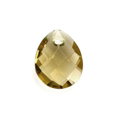 WHISKY QUARTZ BRIOLETTE PEAR (FULL DRILL) 9X7MM 1.11 Cts.