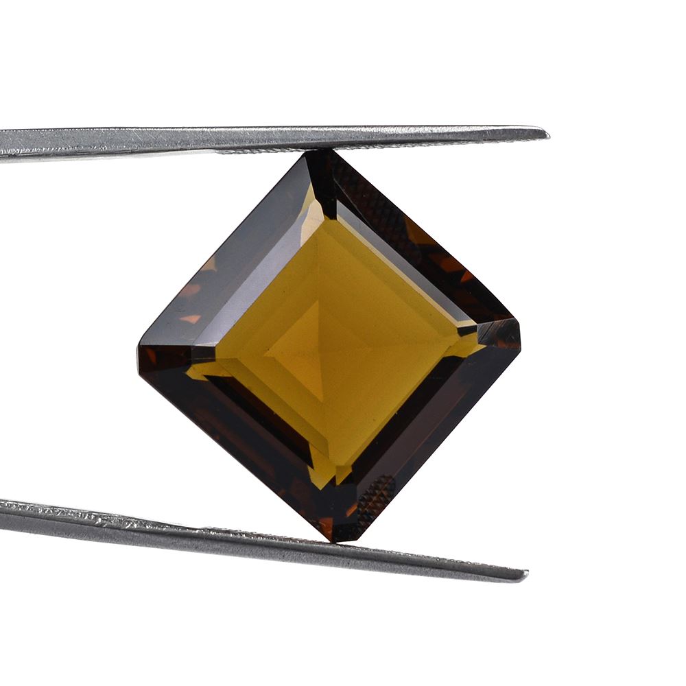 WHISKY QUARTZ CUT SQUARE-OCTAGON 16.50MM 18.57Cts.