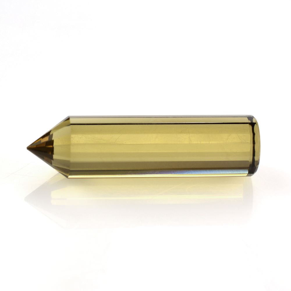 WHISKY QUARTZ STEP CUT PENCIL 30X8MM 18Cts.