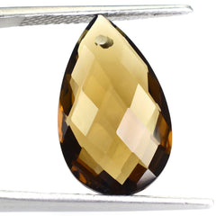 WHISKY QUARTZ BRIOLETTE PEAR (FULL DRILL) 20X12MM 8.58 Cts.