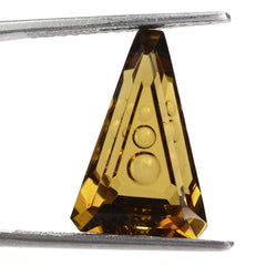 WHISKY QUARTZ SUPPER BUBBLE TRAPEZOID (DES#119) 18X12MM 9.30 Cts.