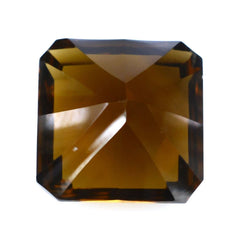 WHISKY QUARTZ ASCHER CONCAVE SQUARE-OCTAGON (DES#139) 10MM 4.60 Cts.