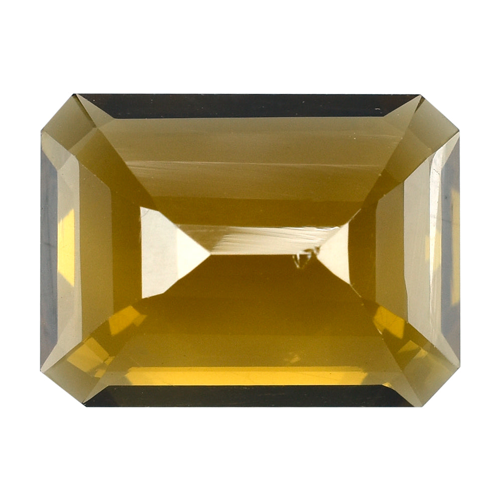 WHISKY QUARTZ CUT OCTAGON 16X12MM 10.35 Cts.