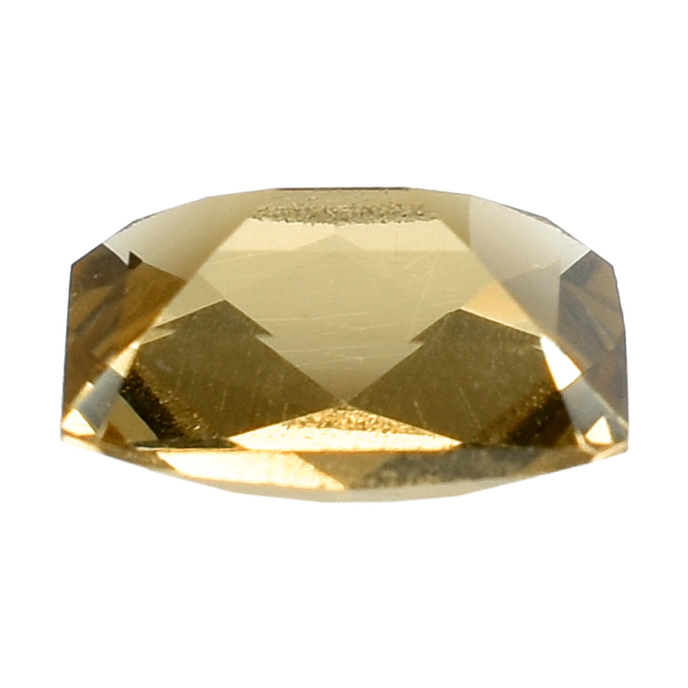 WHISKY QUARTZ CHECKER CUT OCTAGON 10X8MM 3.15 Cts.