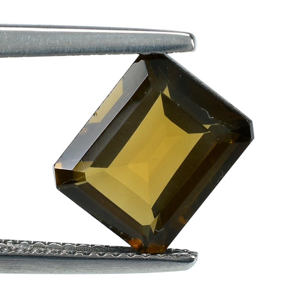 WHISKY QUARTZ CUT OCTAGON 10X8MM 3.53 Cts.