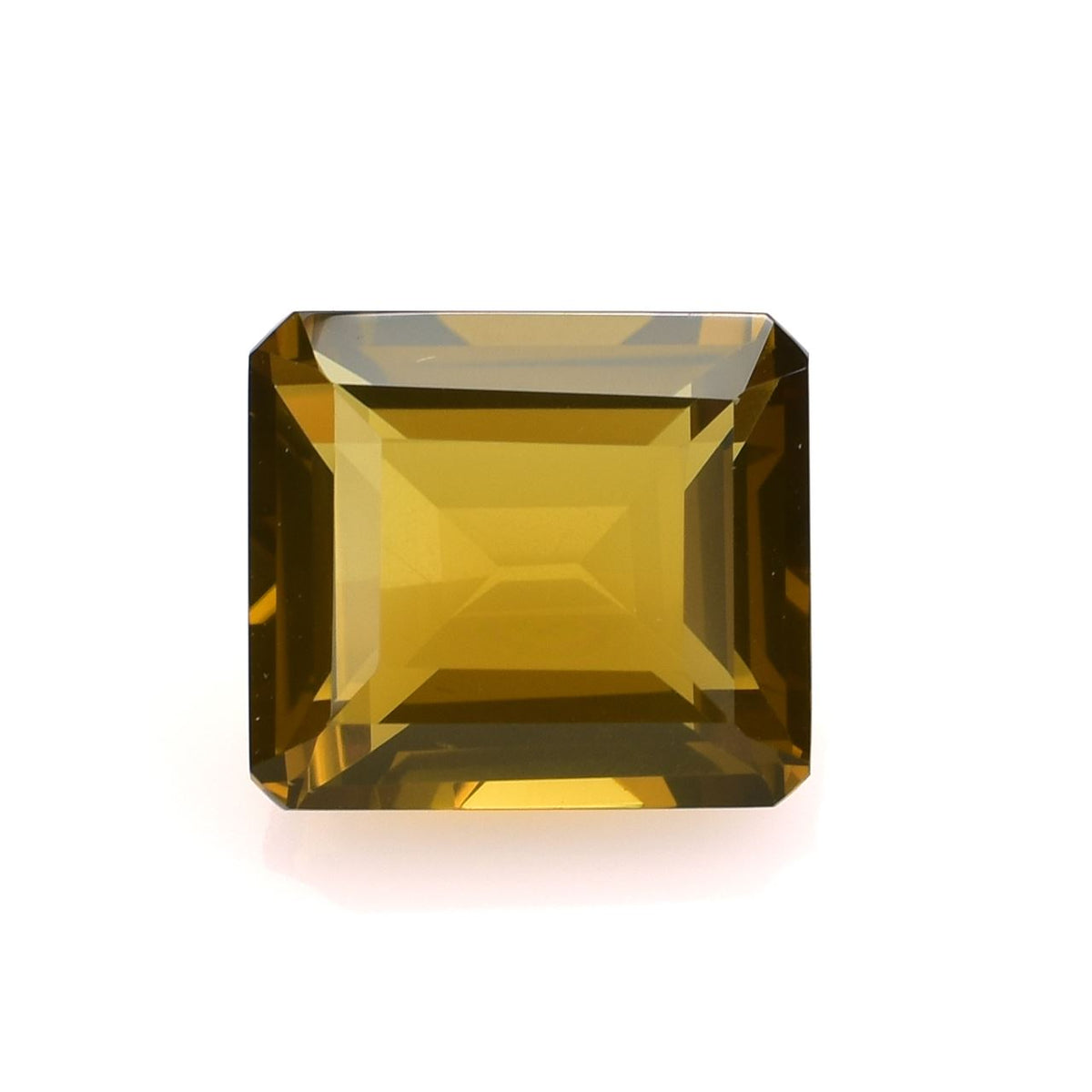 WHISKY QUARTZ STEP CUT OCTAGON (CLEAN) 14.00X12.50 MM 9.54 Cts.