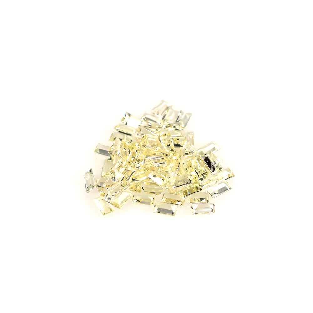 YELLOW BERYL CUT BAGUETTE (VERY LITE) 3.50X2.00 MM 0.08 Cts.