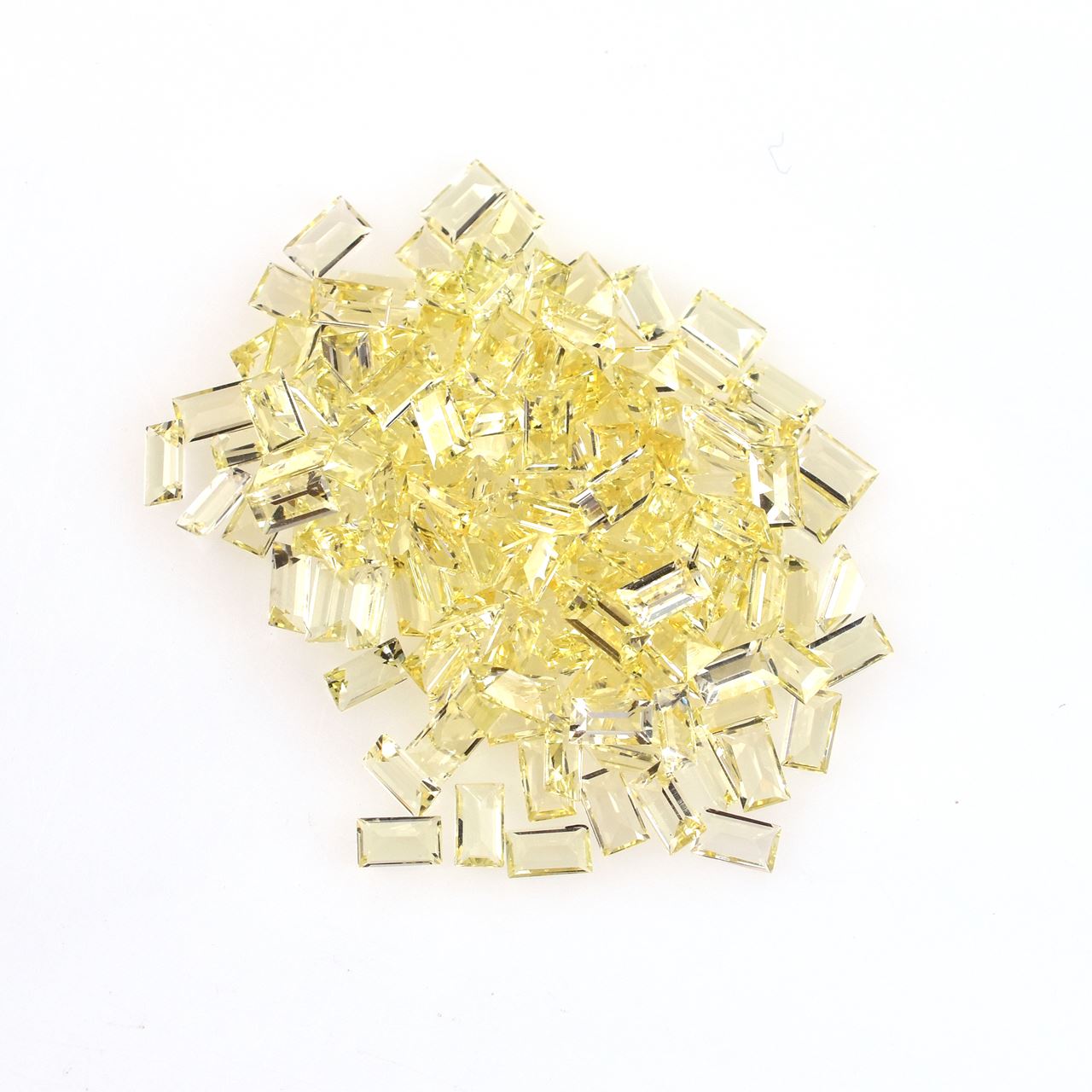 YELLOW BERYL CUT BAGUETTE (LITE) 3.50X2.00 MM 0.08 Cts.