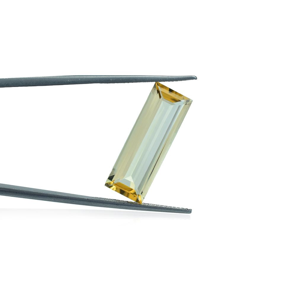 YELLOW BERYL CUT BAGUETTE (MEDIUM/SI) 22.00X8.00 MM 6.60 Cts.