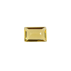 YELLOW BERYL CUT BAGUETTE (DARK) 6.00X4.00 MM 0.53 Cts.